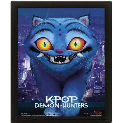 Pyramid Tableaux, KPop Demon Hunters Derpy 3D lenticular print (23.50 x 28.50 cm) - Publicité Pyramid Tableaux, KPop Demon Hunters Derpy 3D lenticular print (23.50 x 28.50 cm) - Publicité