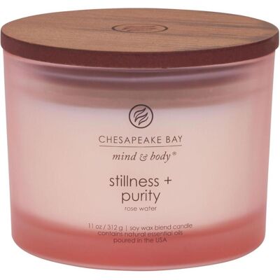 Chesapeake Bay Candles, Bougie parfumée, Eau de Rose - Publicité Chesapeake Bay Candles, Bougie parfumée, Eau de Rose - Publicité