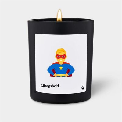 Chatty Candles, Bougie parfumée, Duftkerze Flowery Alltagsheld - Publicité Chatty Candles, Bougie parfumée, Duftkerze Flowery Alltagsheld - Publicité