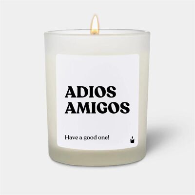 Chatty Candles, Bougie parfumée, Bougie parfumée Flowery Adios amigos - Publicité Chatty Candles, Bougie parfumée, Bougie parfumée Flowery Adios amigos - Publicité