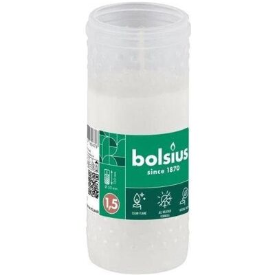 Bolsius, Bougie, Candle insert, 34 h (1 pcs) - Publicité Bolsius, Bougie, Candle insert, 34 h (1 pcs) - Publicité