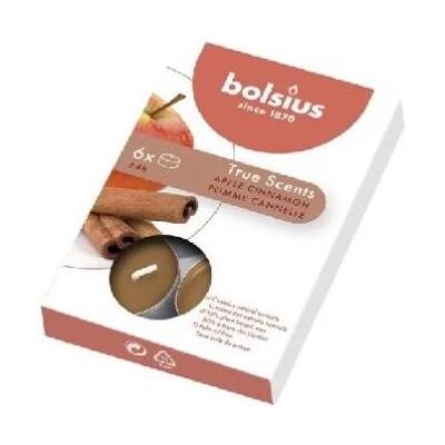 Bolsius, Bougie, Chauffes pomme et cannelle, 6 pièces (6 pcs) - Publicité Bolsius, Bougie, Chauffes pomme et cannelle, 6 pièces (6 pcs) - Publicité