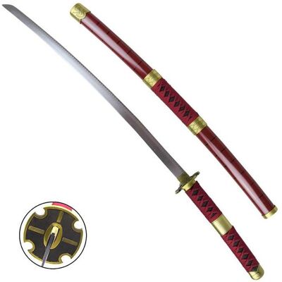 OEM, Épée décorative, Katana non aiguisé Sandai une pièce - Publicité OEM, Épée décorative, Katana non aiguisé Sandai une pièce - Publicité