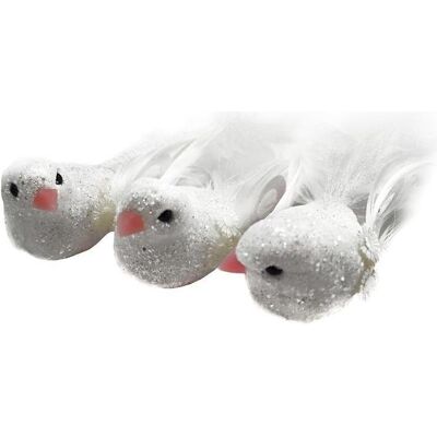 Christmas To, Décorations de sapin de Noël, Decoration bird white d11630abc (1x) - Publicité Christmas To, Décorations de sapin de Noël, Decoration bird white d11630abc (1x) - Publicité