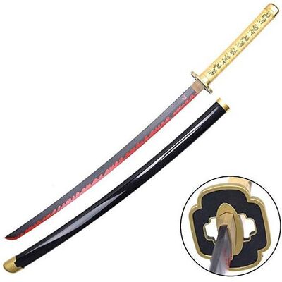 OEM, Épée décorative, Katana Bambou Demon Slayer Sun - Publicité OEM, Épée décorative, Katana Bambou Demon Slayer Sun - Publicité