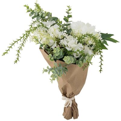 Bloomingville, Plantes artificielles, - Lustre Blumenstrauss - Weiss (43 cm) - Publicité Bloomingville, Plantes artificielles, - Lustre Blumenstrauss - Weiss (43 cm) - Publicité