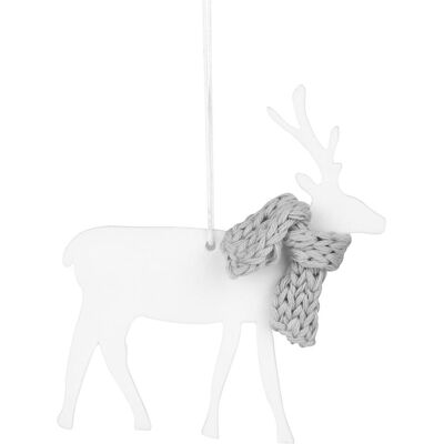 Räder, Décorations de sapin de Noël, Pendentif en porcelaine, renne - Publicité Räder, Décorations de sapin de Noël, Pendentif en porcelaine, renne - Publicité