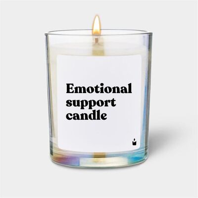 Chatty Candles, Bougie parfumée, Duftkerze Woody Emotional support candle - Publicité Chatty Candles, Bougie parfumée, Duftkerze Woody Emotional support candle - Publicité