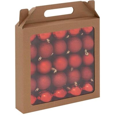 Atmosphera, Décorations de sapin de Noël, Bombki na choinkę, 25 sztuk, Ø 6 cm (25x) - Publicité Atmosphera, Décorations de sapin de Noël, Bombki na choinkę, 25 sztuk, Ø 6 cm (25x) - Publicité