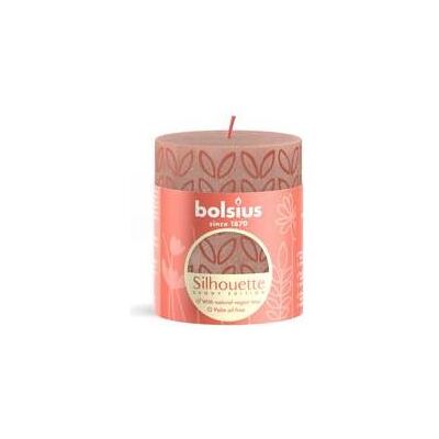 Bolsius, Bougie, Silhouette Bougie ronde Misty Pink (1 pcs) - Publicité Bolsius, Bougie, Silhouette Bougie ronde Misty Pink (1 pcs) - Publicité
