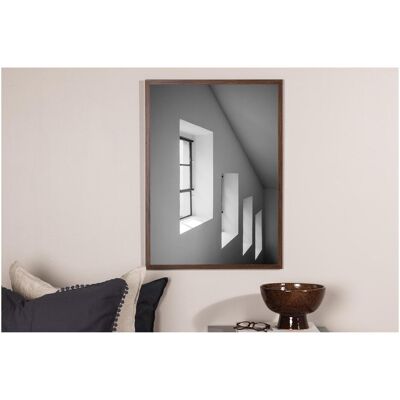 Venture Home Affiche Fenêtres - Noir/Blanc - Poster - Maison - 21X30 - Décoration murale - Publicité Venture Home Affiche Fenêtres - Noir/Blanc - Poster - Maison - 21X30 - Décoration murale - Publicité