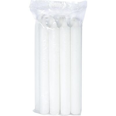 Magni, Bougie, Bougies d'intérieur 21 x 195 mm, blanches, lot de 8 (8 pcs) - Publicité Magni, Bougie, Bougies d'intérieur 21 x 195 mm, blanches, lot de 8 (8 pcs) - Publicité