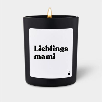 Chatty Candles, Bougie parfumée, Duftkerze Flowery Lieblingsmami - Publicité Chatty Candles, Bougie parfumée, Duftkerze Flowery Lieblingsmami - Publicité