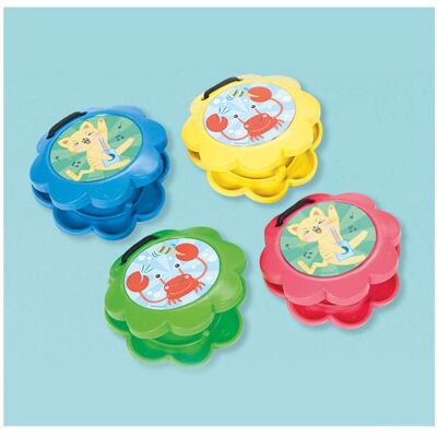 Amscan Castagnettes, lot de 4 pièces assorties (6 pcs) - Publicité Amscan Castagnettes, lot de 4 pièces assorties (6 pcs) - Publicité