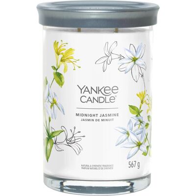 Yankee Candle, Bougie parfumée, Bougie parfumée Midnight Jasmine Signature Large Tumbler - Publicité Yankee Candle, Bougie parfumée, Bougie parfumée Midnight Jasmine Signature Large Tumbler - Publicité
