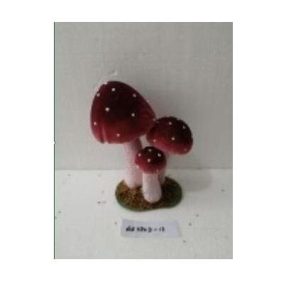 Christmas To, Décorations de Noël, Decoration Mushrooms Christmas Touch, 24 cm - Publicité Christmas To, Décorations de Noël, Decoration Mushrooms Christmas Touch, 24 cm - Publicité