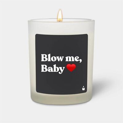 Chatty Candles, Bougie parfumée, Bougie parfumée Flowery Blow me, Baby - Publicité Chatty Candles, Bougie parfumée, Bougie parfumée Flowery Blow me, Baby - Publicité