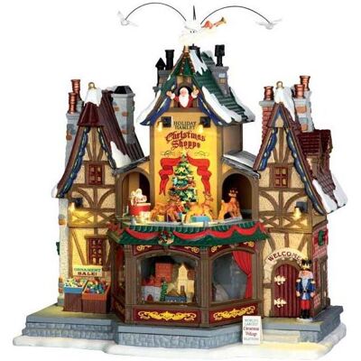 LEMAX - Holiday Hamlet Christmas Shoppe - Maison décorative - Publicité LEMAX - Holiday Hamlet Christmas Shoppe - Maison décorative - Publicité
