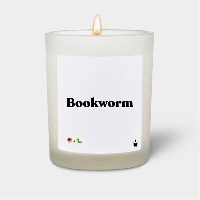 Chatty Candles, Bougie parfumée, Duftkerze Flowery Bookworm - Publicité Chatty Candles, Bougie parfumée, Duftkerze Flowery Bookworm - Publicité