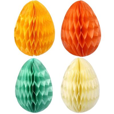 Papierdrachen, Déco de Pâques, Oeufs de Pâques papier de soie (12x) - Publicité Papierdrachen, Déco de Pâques, Oeufs de Pâques papier de soie (12x) - Publicité