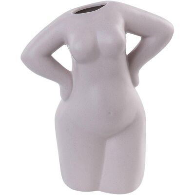 Beliani Vase à Fleurs Beige En Céramique Fait Main 24 cm - Vase à Fleurs - Publicité Beliani Vase à Fleurs Beige En Céramique Fait Main 24 cm - Vase à Fleurs - Publicité
