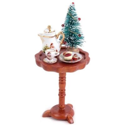 Reutter, Miniatures, 001.858/4 - Table de Noël, miniature - Publicité Reutter, Miniatures, 001.858/4 - Table de Noël, miniature - Publicité