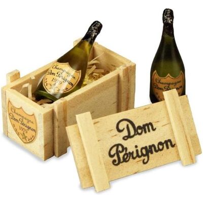 Reutter, Miniatures, 001.860/6 - Boîte de Dom Perignon, miniature - Publicité Reutter, Miniatures, 001.860/6 - Boîte de Dom Perignon, miniature - Publicité