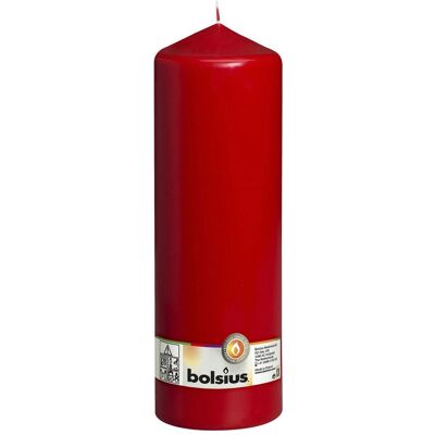 4x Bolsius, Bougie, Bougie ronde (1 pcs) - Publicité 4x Bolsius, Bougie, Bougie ronde (1 pcs) - Publicité