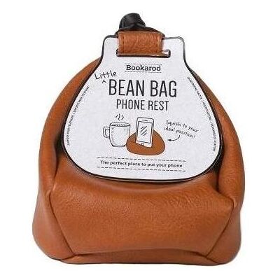 IF, Serre-livres, Bookaroo Bean Bag Smartphone-Hocker – braun - Publicité IF, Serre-livres, Bookaroo Bean Bag Smartphone-Hocker – braun - Publicité