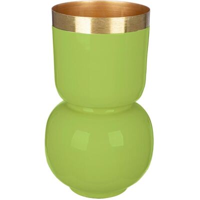 GILDE Roro Vase en métal étanche - Vert - Vase - Publicité GILDE Roro Vase en métal étanche - Vert - Vase - Publicité