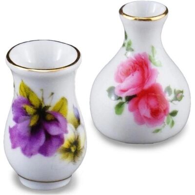 Reutter, Miniatures, 001.379/5 - Vases de sol, miniatures - Publicité Reutter, Miniatures, 001.379/5 - Vases de sol, miniatures - Publicité