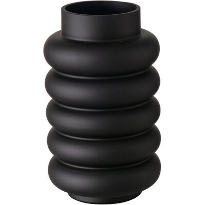 Vase Ribbo de Boltze Home - Décor en Verre Noir 25cm - Publicité Vase Ribbo de Boltze Home - Décor en Verre Noir 25cm - Publicité