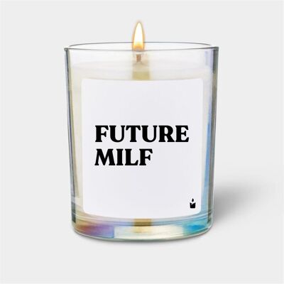 Chatty Candles, Bougie parfumée, Duftkerze Flowery Future Milf - Publicité Chatty Candles, Bougie parfumée, Duftkerze Flowery Future Milf - Publicité