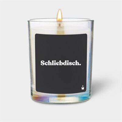 Chatty Candles, Bougie parfumée, Duftkerze Flowery Schliebdisch. Publicité Chatty Candles, Bougie parfumée, Duftkerze Flowery Schliebdisch. Publicité