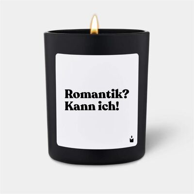 Chatty Candles, Bougie parfumée, Bougie parfumée Flowery Romantik? Je peux! - Publicité Chatty Candles, Bougie parfumée, Bougie parfumée Flowery Romantik? Je peux! - Publicité