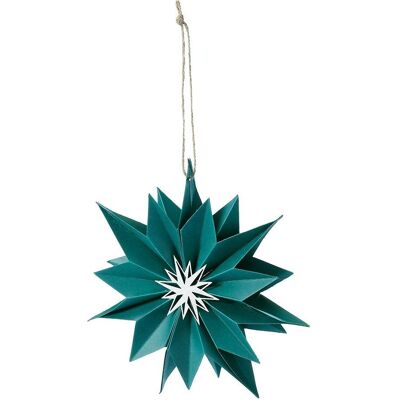 Magni, Décorations de sapin de Noël, Deko-Anhänger Stern grün 20cm aus Papier - Publicité Magni, Décorations de sapin de Noël, Deko-Anhänger Stern grün 20cm aus Papier - Publicité