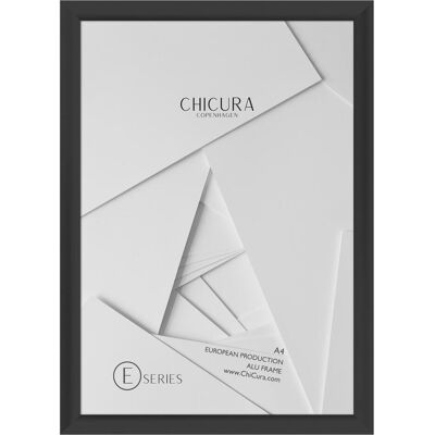 ChiCura, Cadre photo, Alu Rahmen E - Glas (A4) - Publicité ChiCura, Cadre photo, Alu Rahmen E - Glas (A4) - Publicité