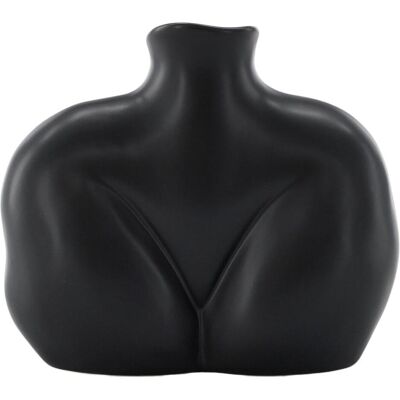 Venture Home Vase Harvey Forme de Femme Noire - Décoration d'Intérieur - Publicité Venture Home Vase Harvey Forme de Femme Noire - Décoration d'Intérieur - Publicité