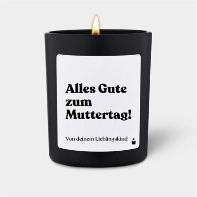 Chatty Candles, Bougie parfumée, Duftkerze Flowery Alles Gute zum Muttertag! - Publicité Chatty Candles, Bougie parfumée, Duftkerze Flowery Alles Gute zum Muttertag! - Publicité