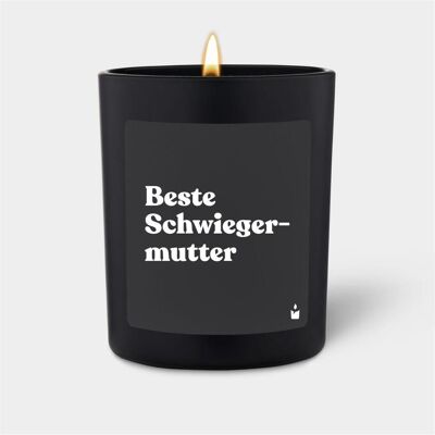 Chatty Candles, Bougie parfumée, Duftkerze Flowery Beste Schwiegermutter - Publicité Chatty Candles, Bougie parfumée, Duftkerze Flowery Beste Schwiegermutter - Publicité