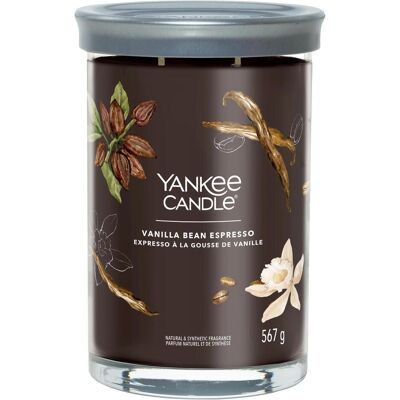 Yankee Candle, Bougie parfumée, Bougie parfumée Vanilla Bean Espresso Signature Large Tumbler (567 g) - Publicité Yankee Candle, Bougie parfumée, Bougie parfumée Vanilla Bean Espresso Signature Large Tumbler (567 g) - Publicité