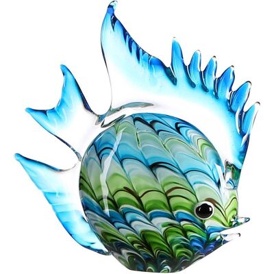 Gilde Casablanca Poisson en Verre - Sculpture Décorative - Publicité Gilde Casablanca Poisson en Verre - Sculpture Décorative - Publicité
