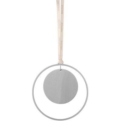 Blomus, Décorations de sapin de Noël, Set mit 4 KITAI-Ornamenten, Kreisen, Silber (4x) - Publicité Blomus, Décorations de sapin de Noël, Set mit 4 KITAI-Ornamenten, Kreisen, Silber (4x) - Publicité