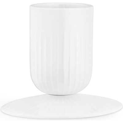 Support de Bougie Kähler Hammershøi - Blanc - Pour bougies de 5cm - Chandelle - Publicité Support de Bougie Kähler Hammershøi - Blanc - Pour bougies de 5cm - Chandelle - Publicité