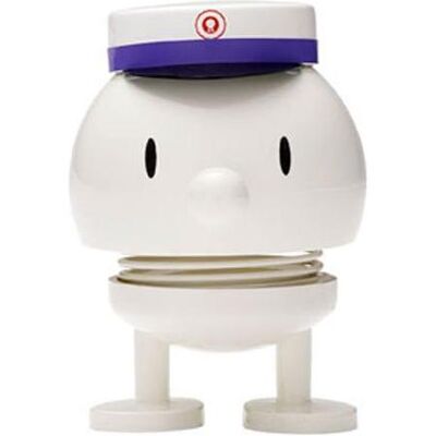 Hoptimist Bumble Étudiant Blanc - 7,5cm - Décoration - Publicité Hoptimist Bumble Étudiant Blanc - 7,5cm - Décoration - Publicité