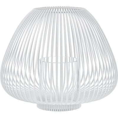 Blomus, Lanterne, LYVA Laterne white M 26,5cm - Publicité Blomus, Lanterne, LYVA Laterne white M 26,5cm - Publicité