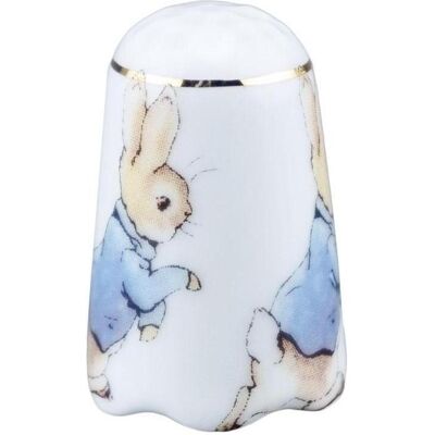Reutter, Miniatures, M.W. - Thimble Peter Rabbit Blue - Publicité Reutter, Miniatures, M.W. - Thimble Peter Rabbit Blue - Publicité