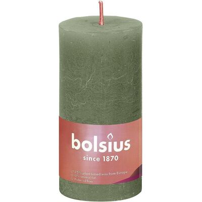 8x Bolsius, Bougie, Rustiko (1 pcs) - Publicité 8x Bolsius, Bougie, Rustiko (1 pcs) - Publicité