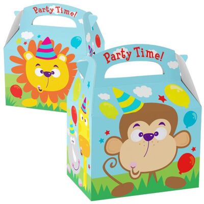 Amscan Boîte de fête en papier Jungle (75 pcs) - Publicité Amscan Boîte de fête en papier Jungle (75 pcs) - Publicité