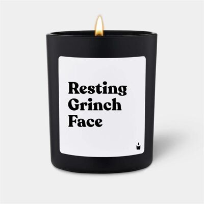 Chatty Candles, Bougie parfumée, Bougie parfumée Flowery Resting Grinch Face - Publicité Chatty Candles, Bougie parfumée, Bougie parfumée Flowery Resting Grinch Face - Publicité